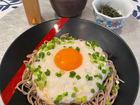 元気になっちゃう夏のランチ♡とろろ蕎麦